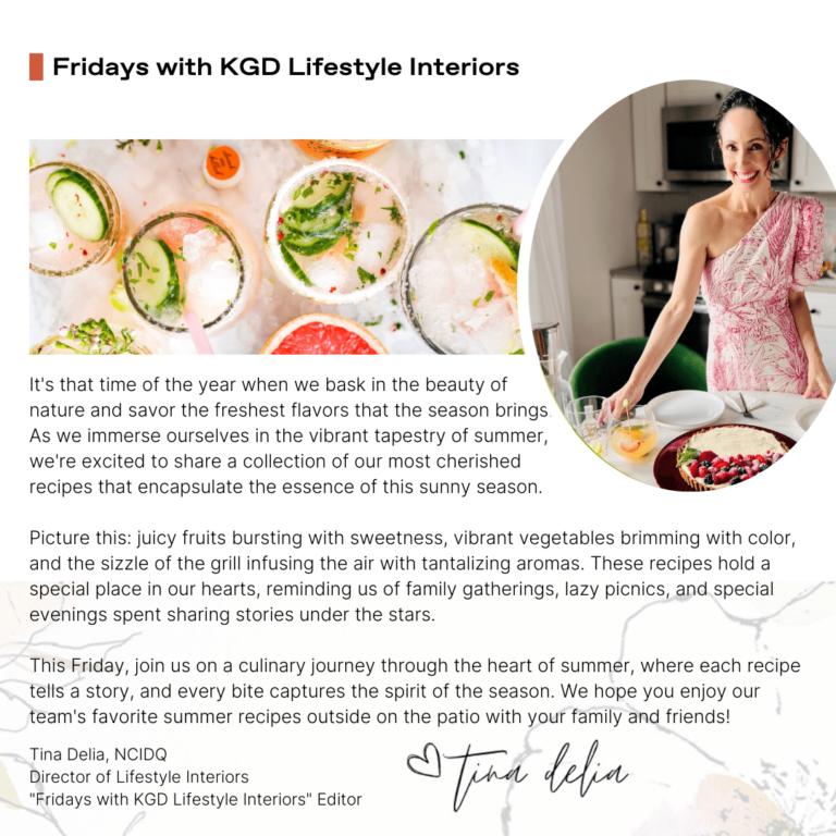 Fridays with KGD Lifestyle Interiors – August 11
