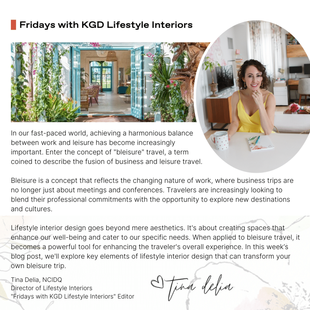 Fridays with KGD Lifestyle Interiors – September 8