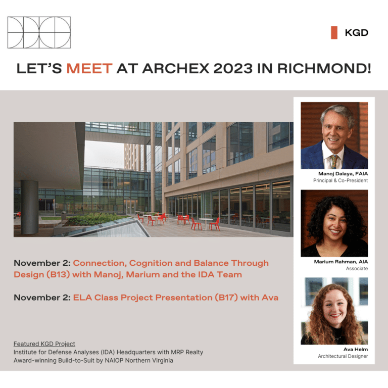 Let’s meet at ArchEx 2023 in Richmond!