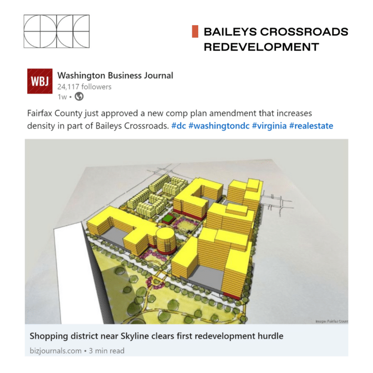 Baileys Crossroads Redevelopment Approved Comp Plan Amendment