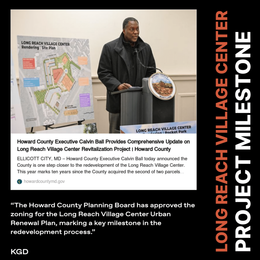 Milestone Achieved for Long Reach Village Center