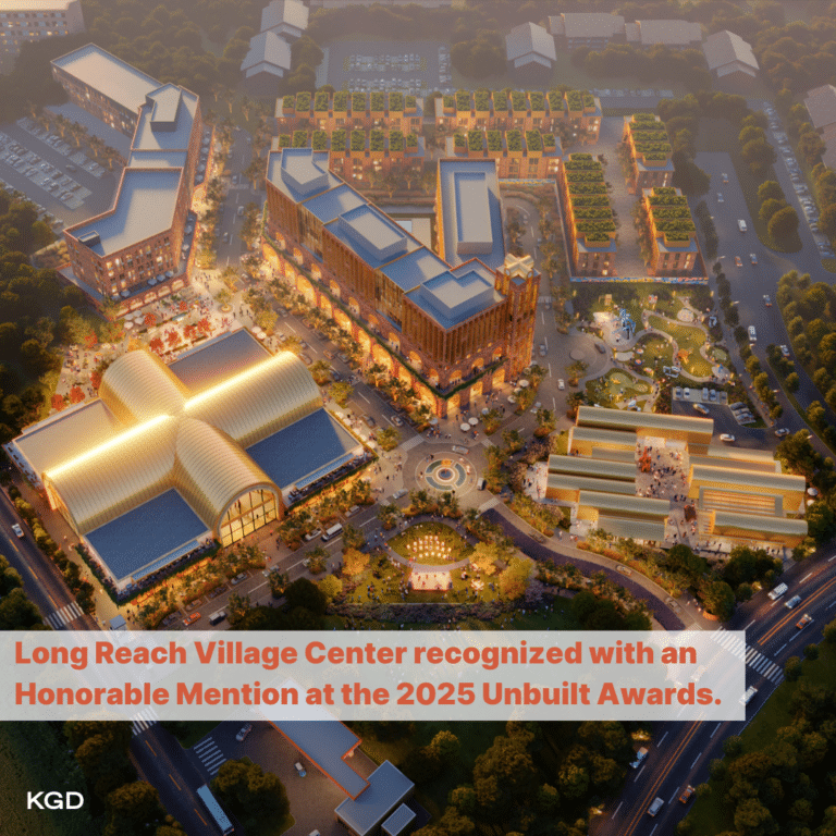 Long Reach Village Center Receives Unbuilt Honorable Mention
