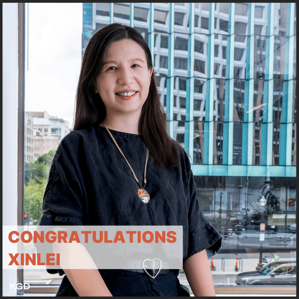 Congratulations, Xinlei!