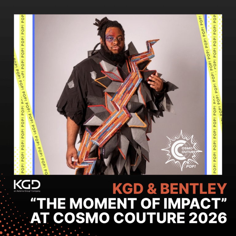 KGD “The Moment of  Impact” at IIDAMAC’s Cosmo Couture 2026
